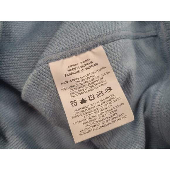 Nike Dri-Fit Blue Cerulean Long Sleeve Fleece Training Sweatshirt Crewneck Med - Picture 3 of 5